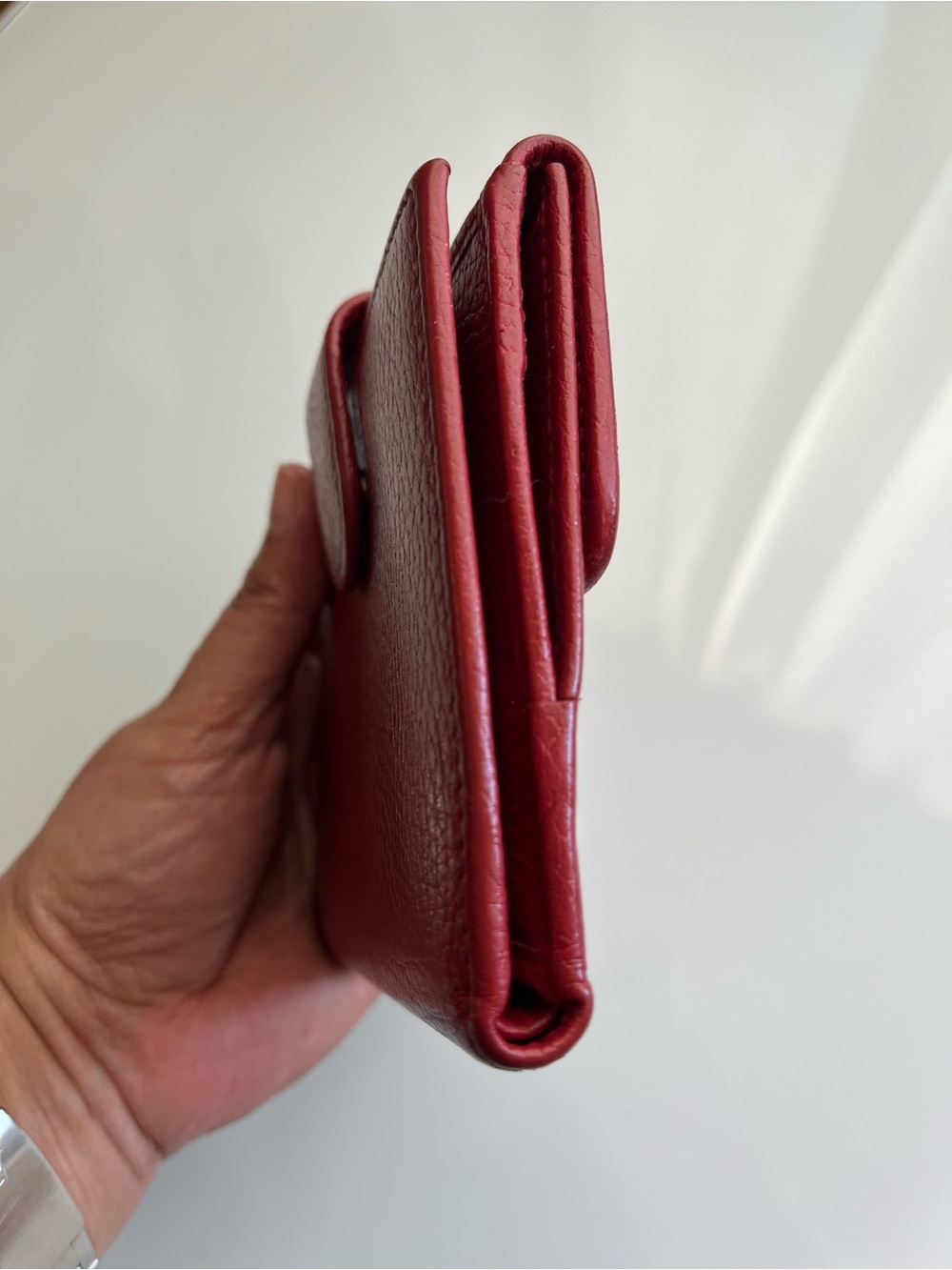 Gucci Interlocking GG Red Leather Wallet - Picture 8 of 10